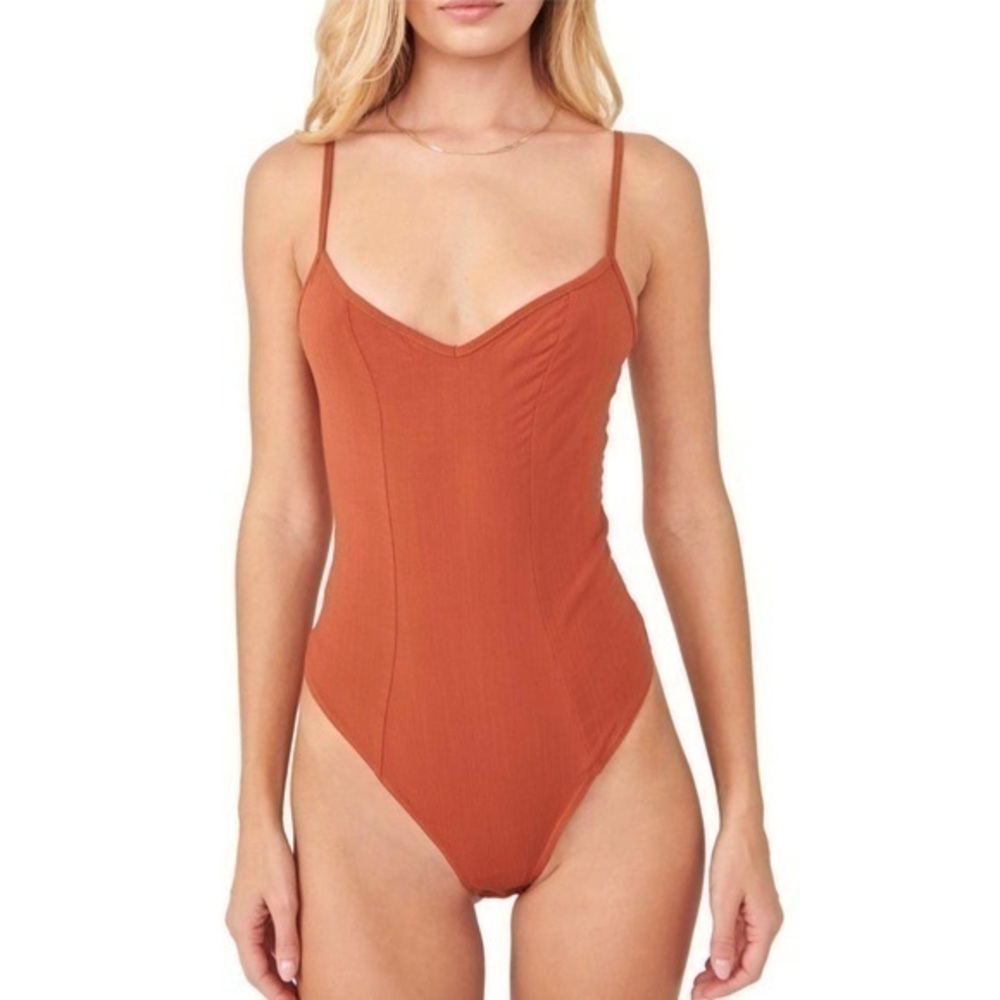 Free people Last rose bodysuit